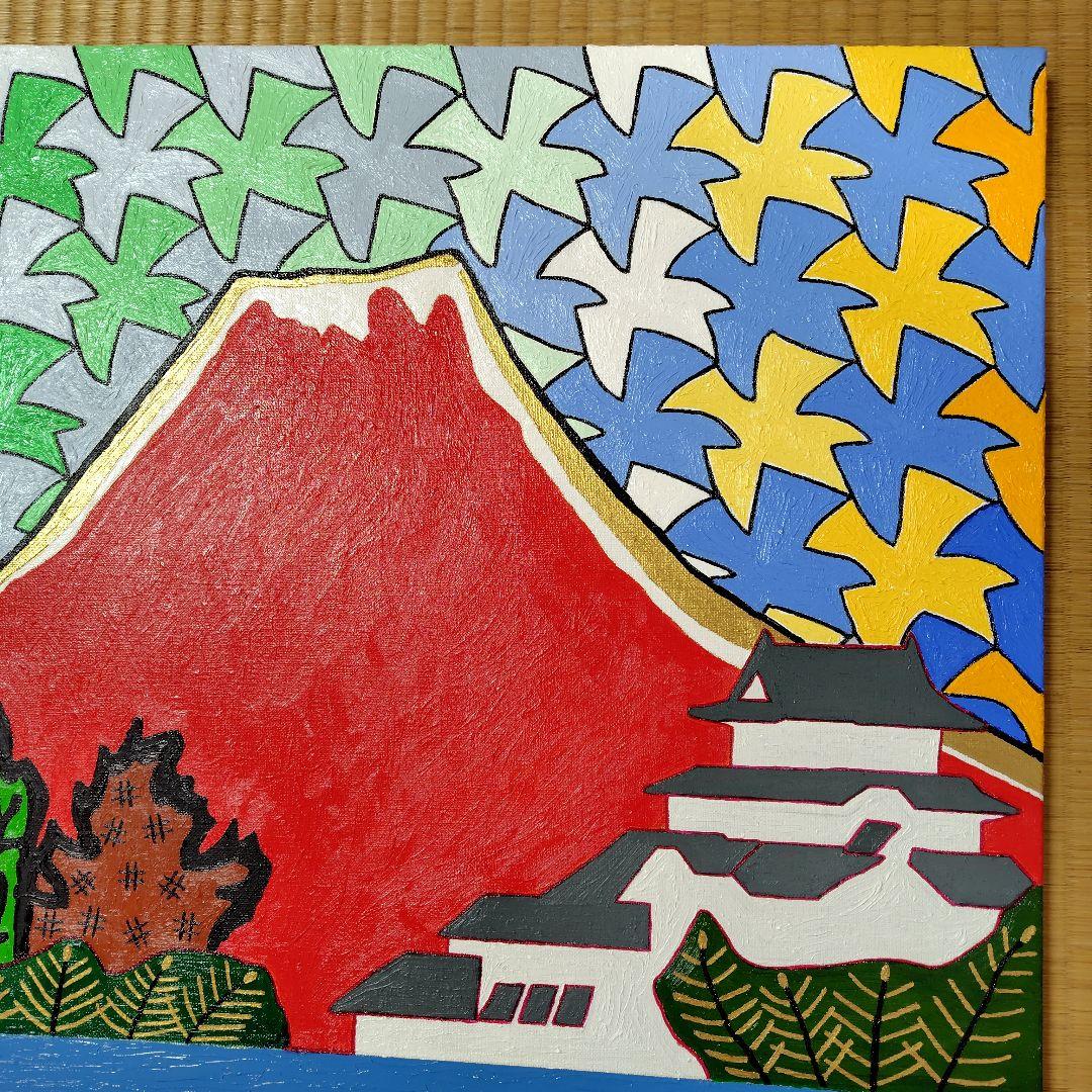 FRONT LINE Ⅲ F15号油彩画