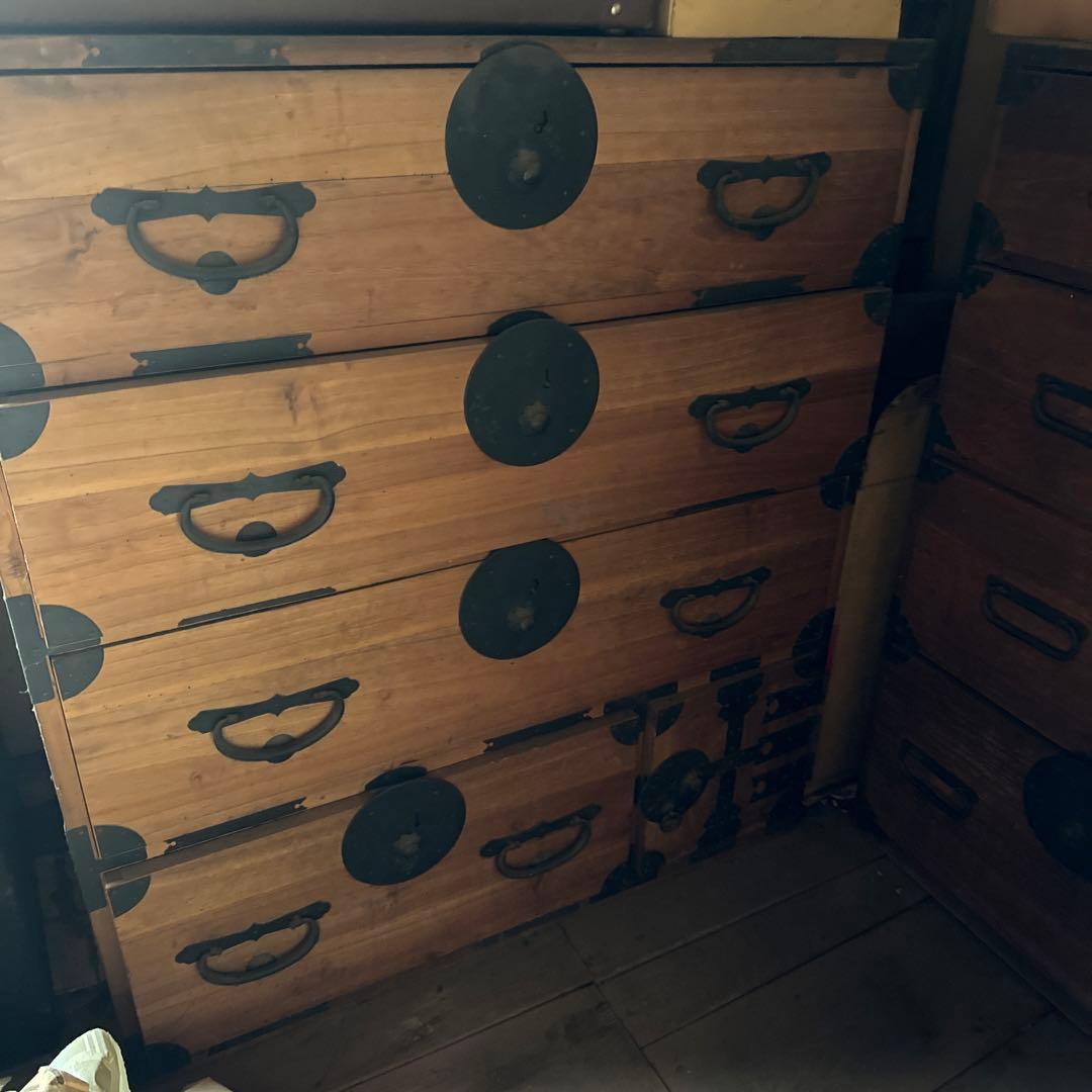 箪笥　長持　など　昭和　古民家　昭和