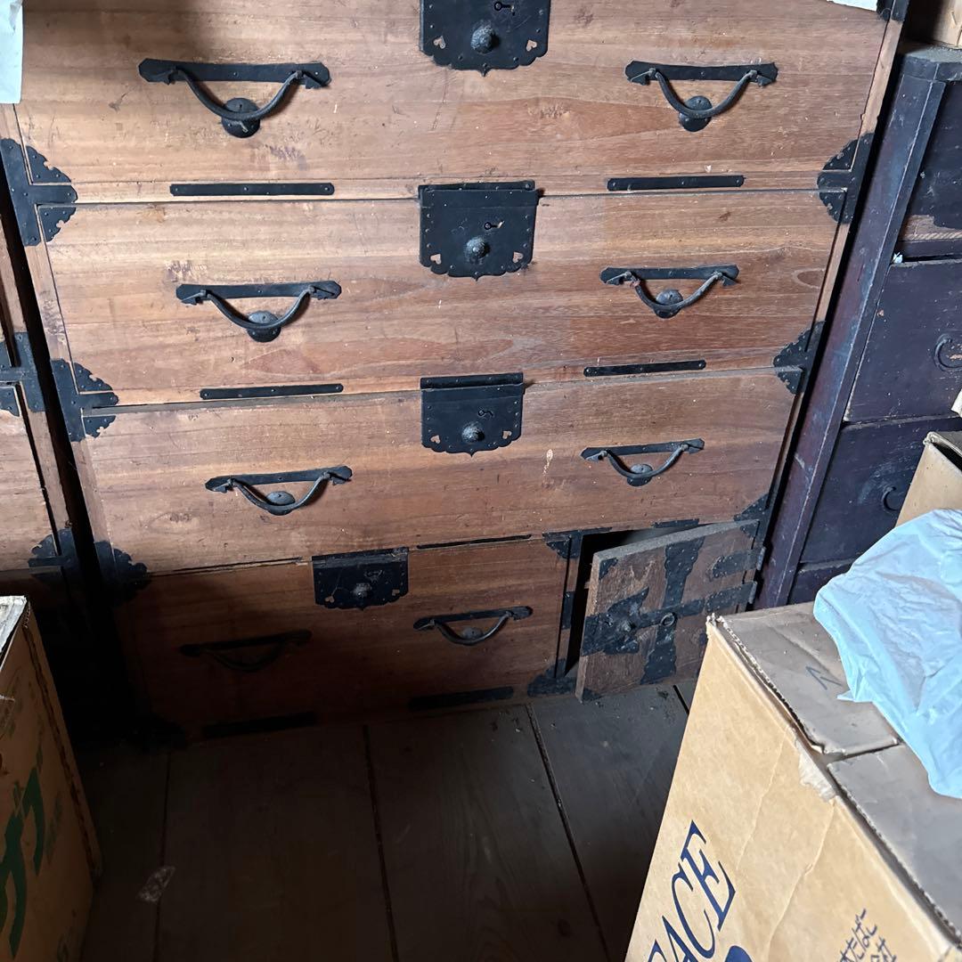 箪笥　長持　など　昭和　古民家　昭和