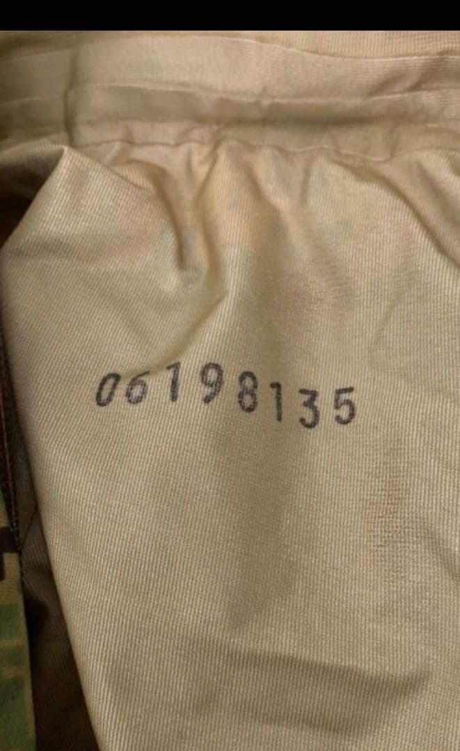 極上！US.NAVY NWU ゴアテックスパーカー　希少S-short