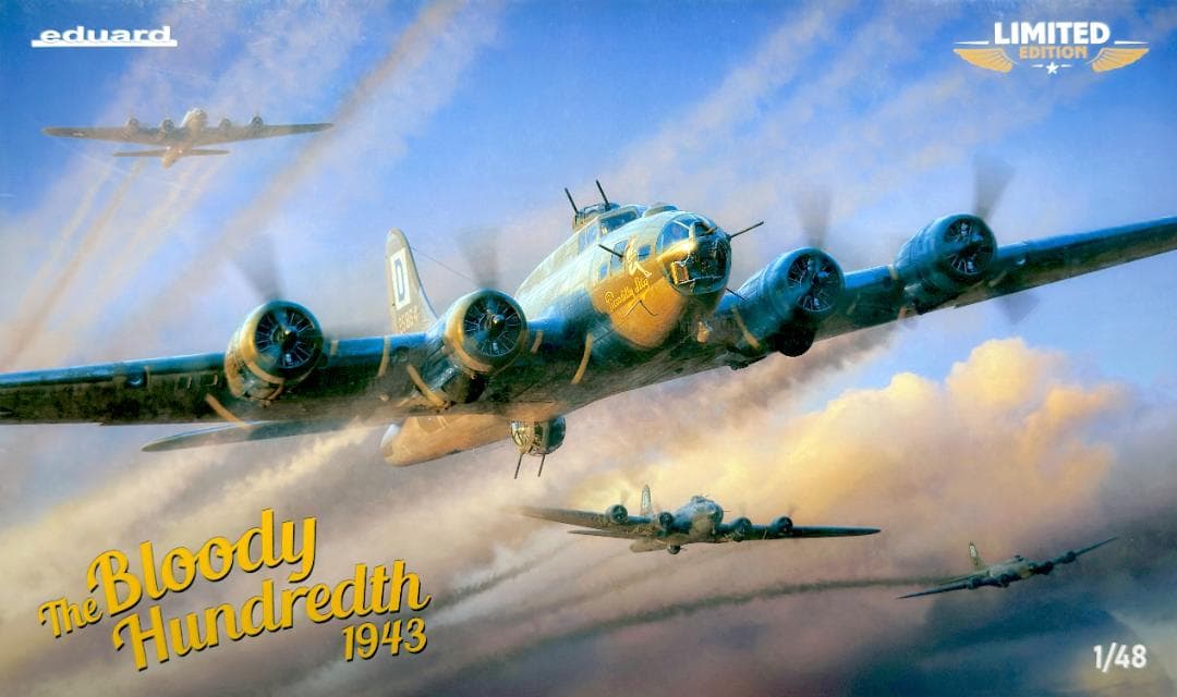 1/48 血の第100爆撃大隊 1943年 B-17F リミテッドエディション