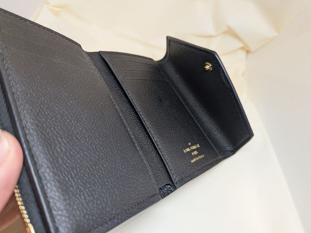 ルイヴィトン ポルトフォイユ ヴィクトリーヌ バイカラー アンプラント 財布