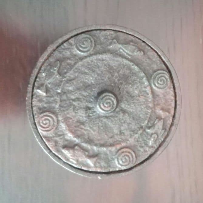 逸品　鉄味最高　古鉄　平安省鋳堂　蓋物　小物入れ　明治金工　和骨董