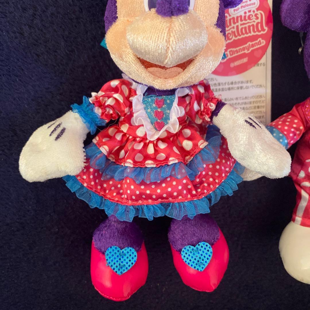ミニーパルパルーザ　ファンダーランド　ぬいぐるみバッチ　セット