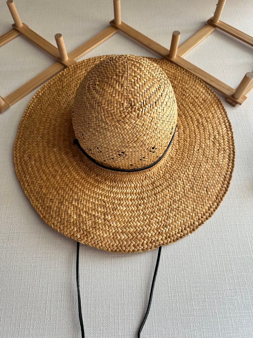 BROOKES BOSWELL つば広　麦わら帽子【19】