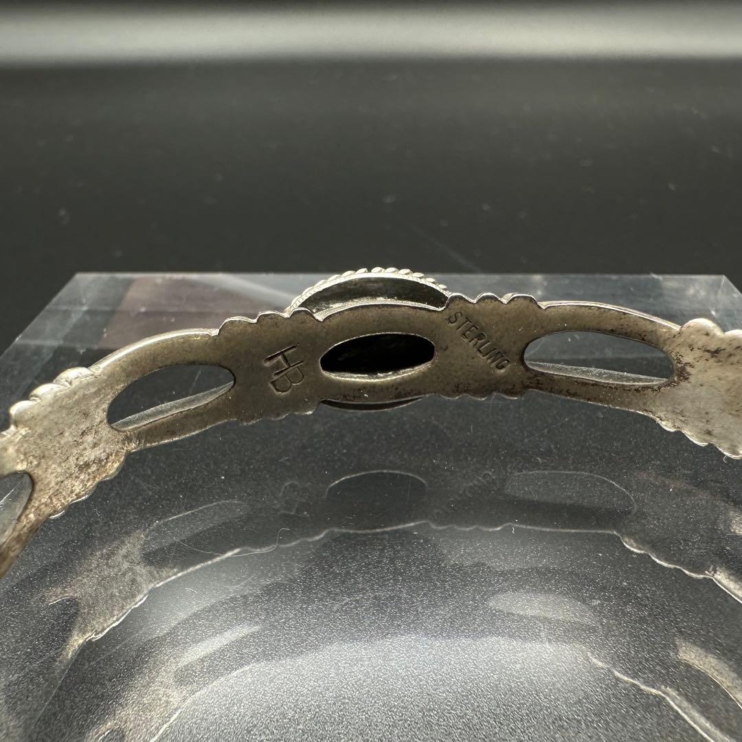 Navajo Harrison Bitsue ホワイトバッファロー　バングル