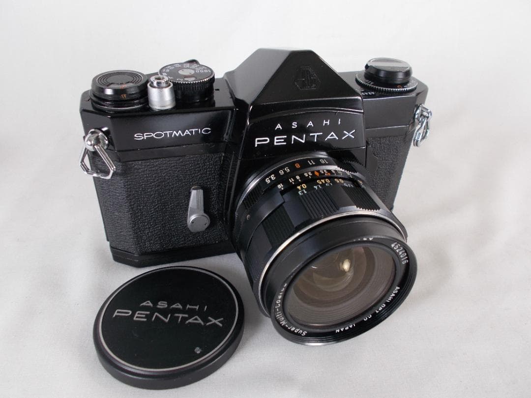 フィルムカメラ 整備済　Pentax SP　+ レンズ f/3.5　G261
