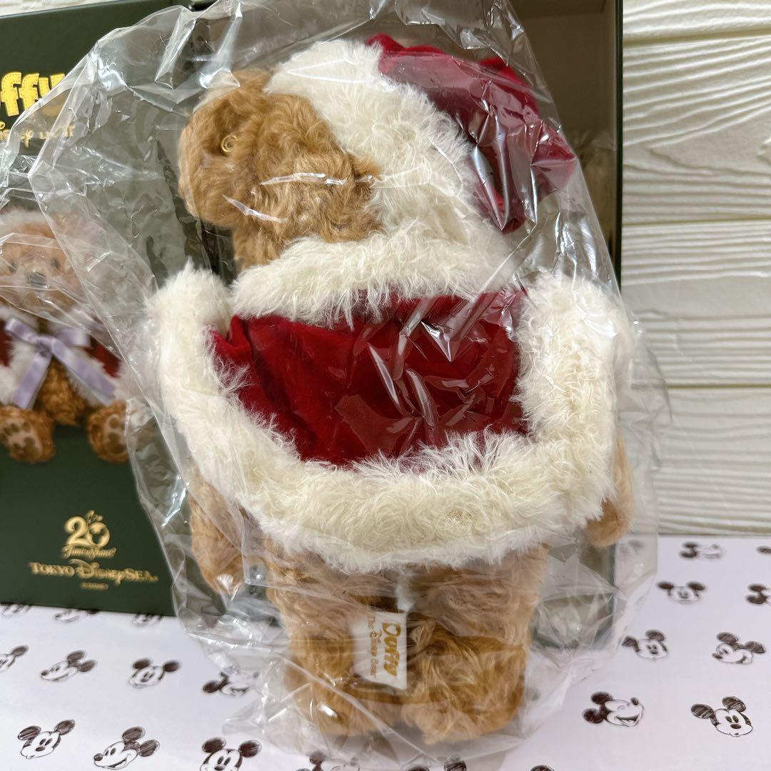 ダッフィー　クリスマス　シュタイフ　ぬいぐるみ　ディズニーシー