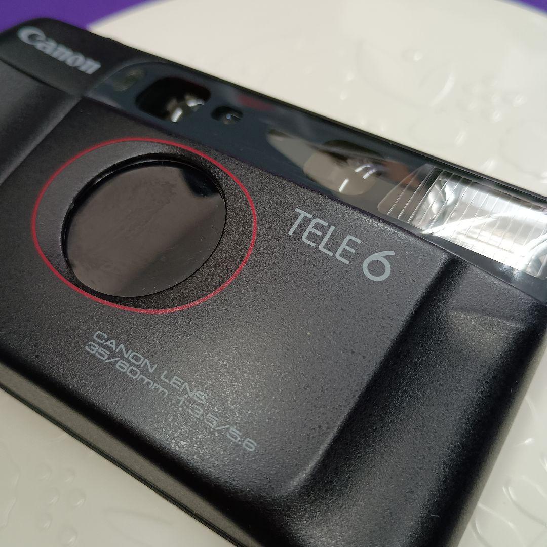 ニコニコカメラショップ　Canon TELE 6 フィルムカメラ ブラック