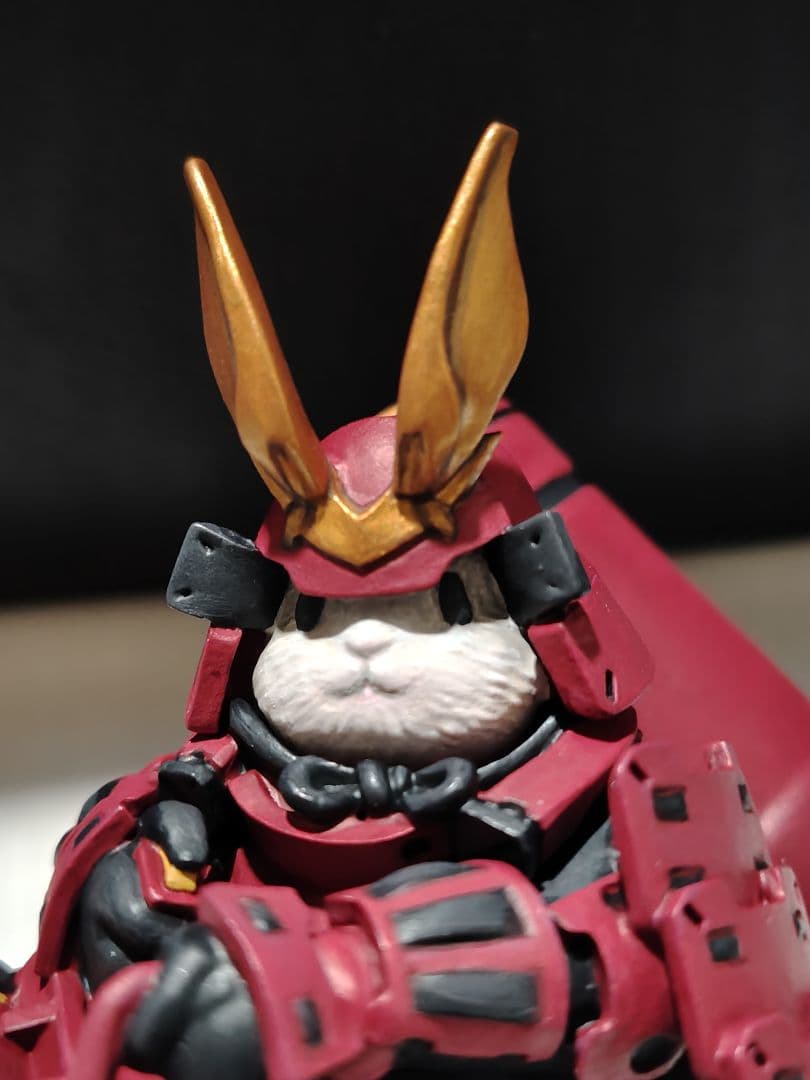 ガレージキット 塗装済 ウサギ フィギュア レジンキット