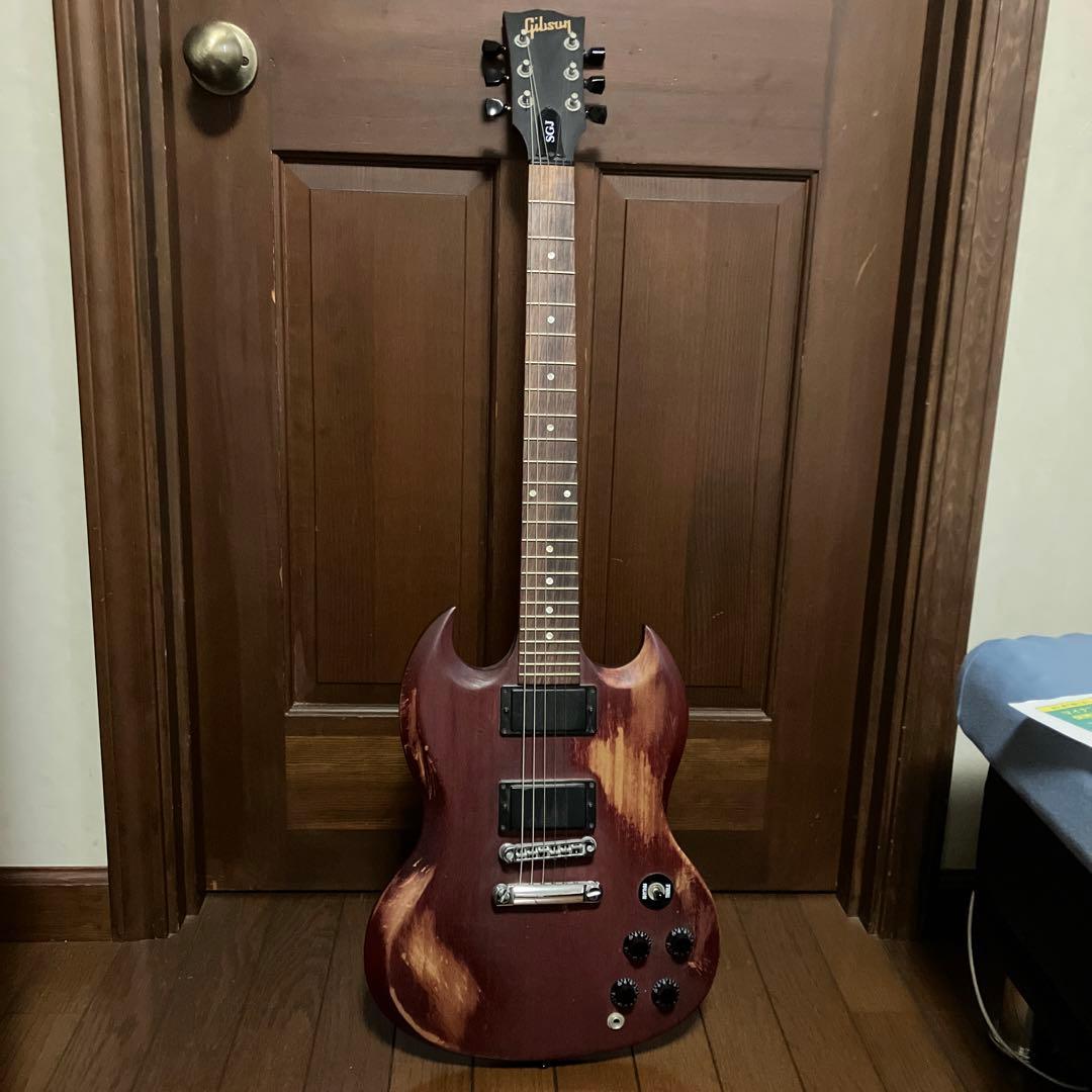【多数傷あり】Gibson SGJ エレキギター