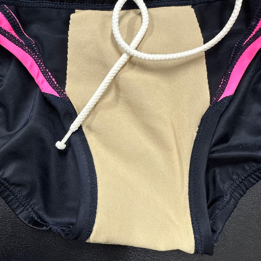 SPEEDO 競泳水着 ネイビー ピンク　S