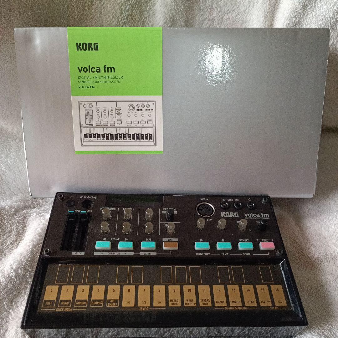 KORG volca fm デジタルシンセサイザー