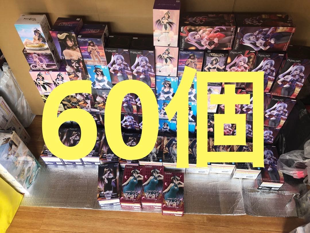 オーバーロード　アルベド　シャルティア　バニー　ぬーすと　60個