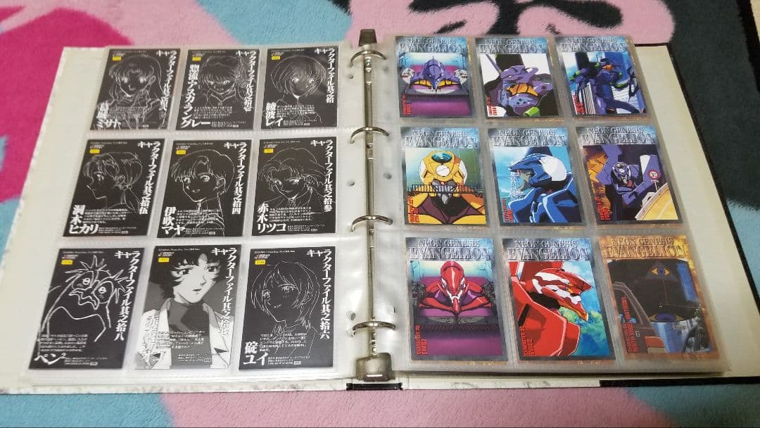 新世紀エヴァンゲリオン トレーディングカードアルバム+カードダス