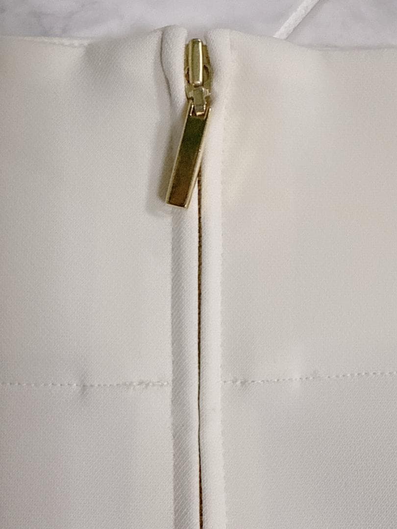 美品★NOBLE ノーブル ジャージーライクカラータイトスカート８