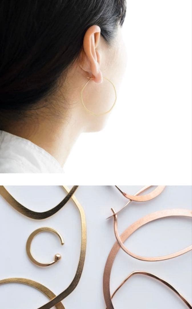 ＠*様 Melissa JoyManning メリッサジョイマニングフープピアス