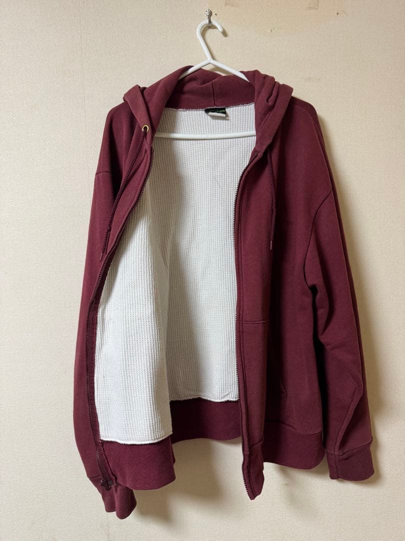最終価格！キャンバー CAMBERバーガンディ フルジップパーカーXL