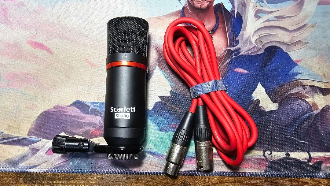 Scarlett 2i2 studio 録音セット