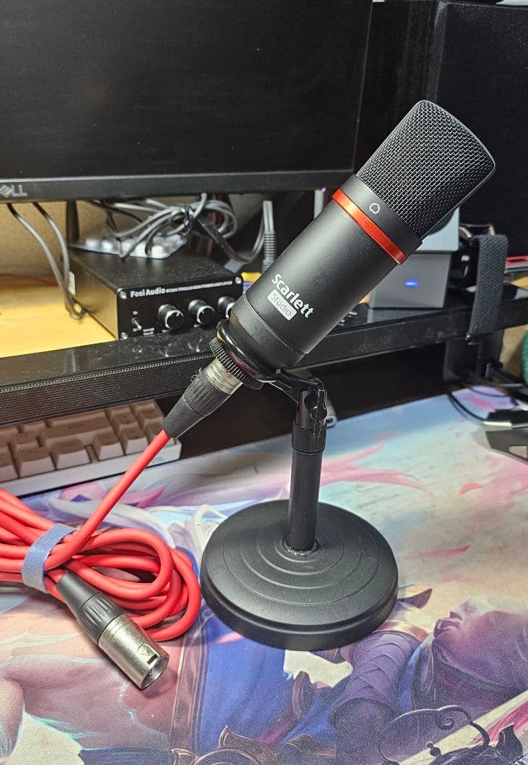 Scarlett 2i2 studio 録音セット