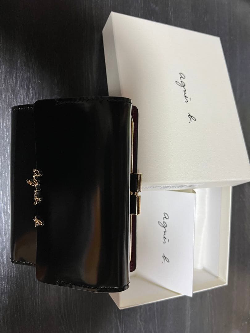 【新品未使用】　アニエスベー 三つ折り財布