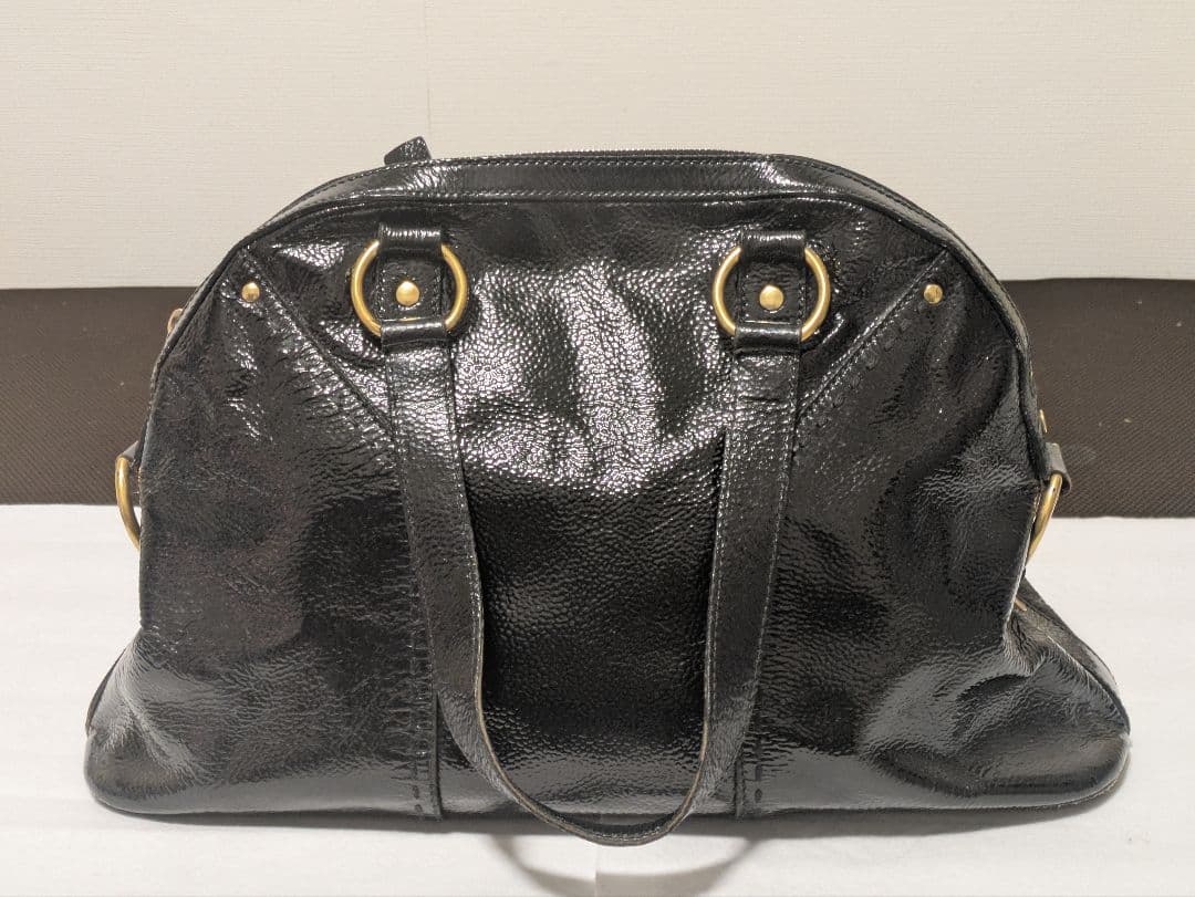 【BM】イヴサンローラン YSL ミューズ 南京錠付き バック