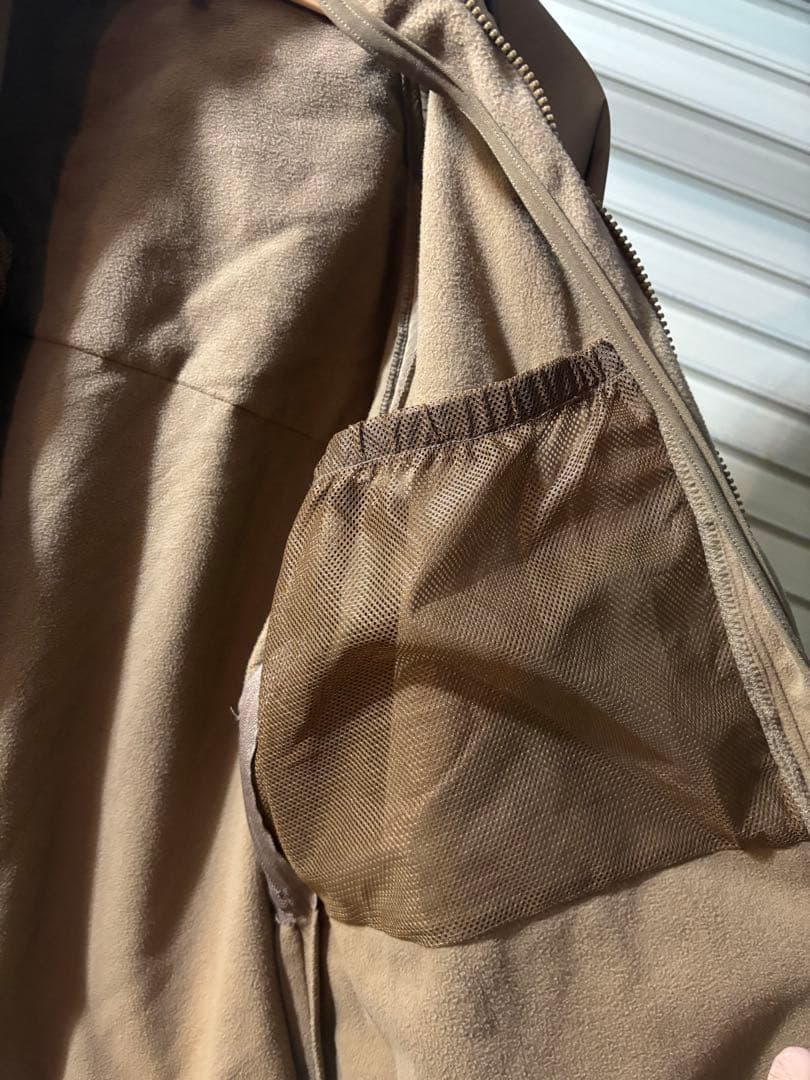 米軍実物 NWUゴアテックスジャケット用ライナー コヨーテL/S D