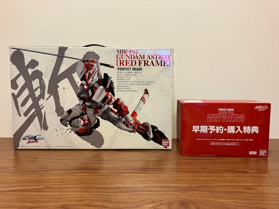 PG 1/60 ガンダムアストレイ レッドフレーム　新品