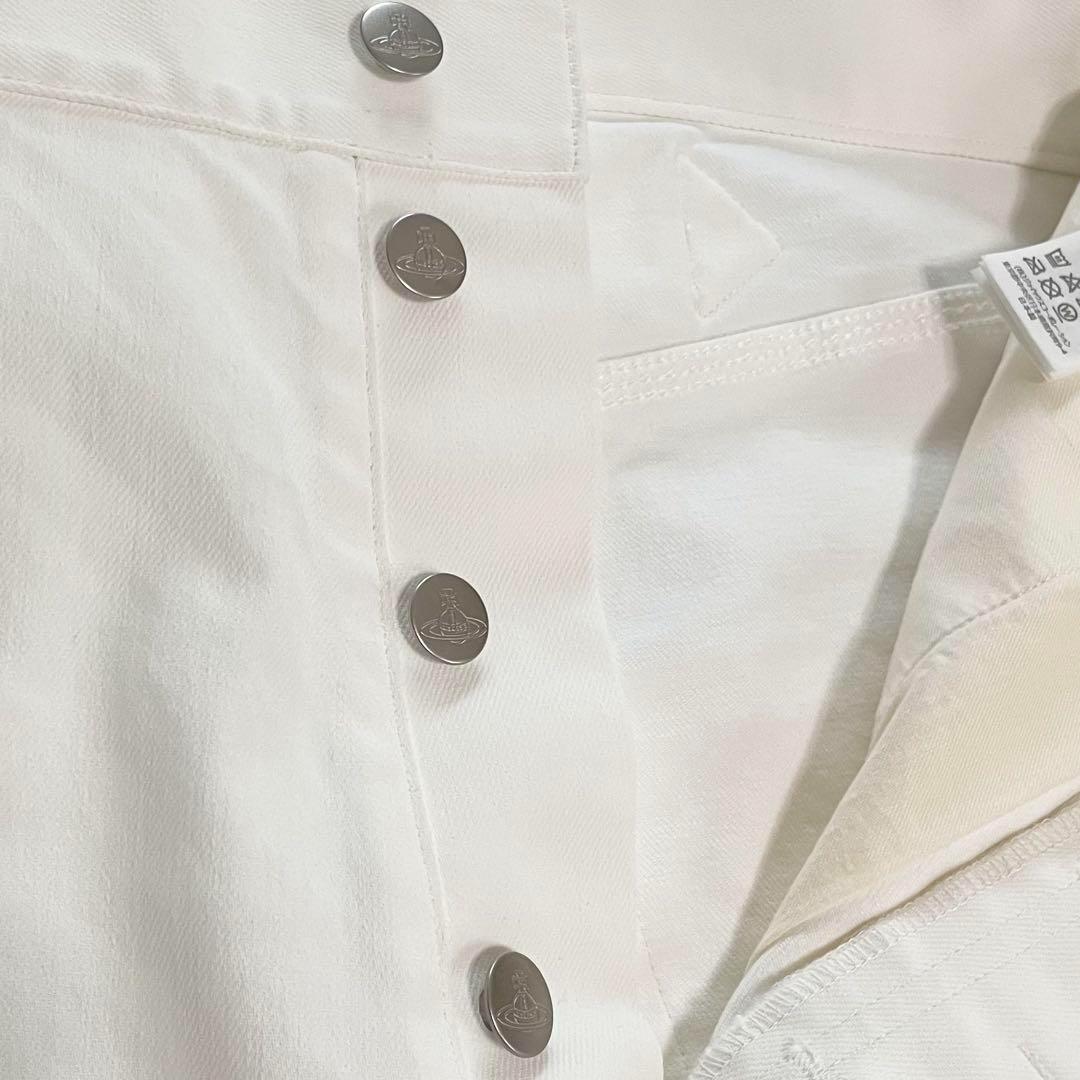 【新品未使用】ヴィヴィアンウエストウッド　デニム　サルエルパンツ・ストレッチ