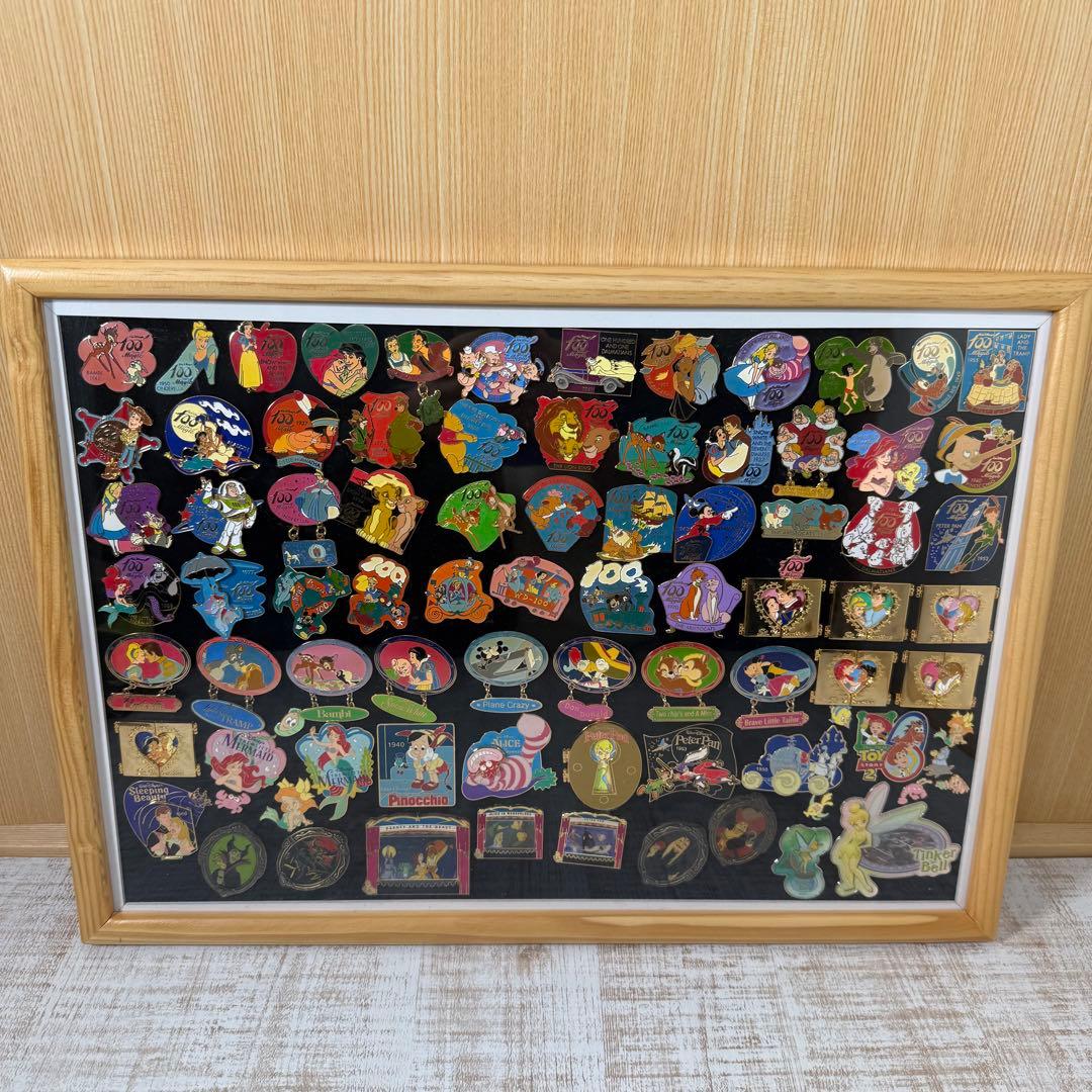 ディズニー　Disney ピンバッジ　まとめて　80個以上　大量　コレクション