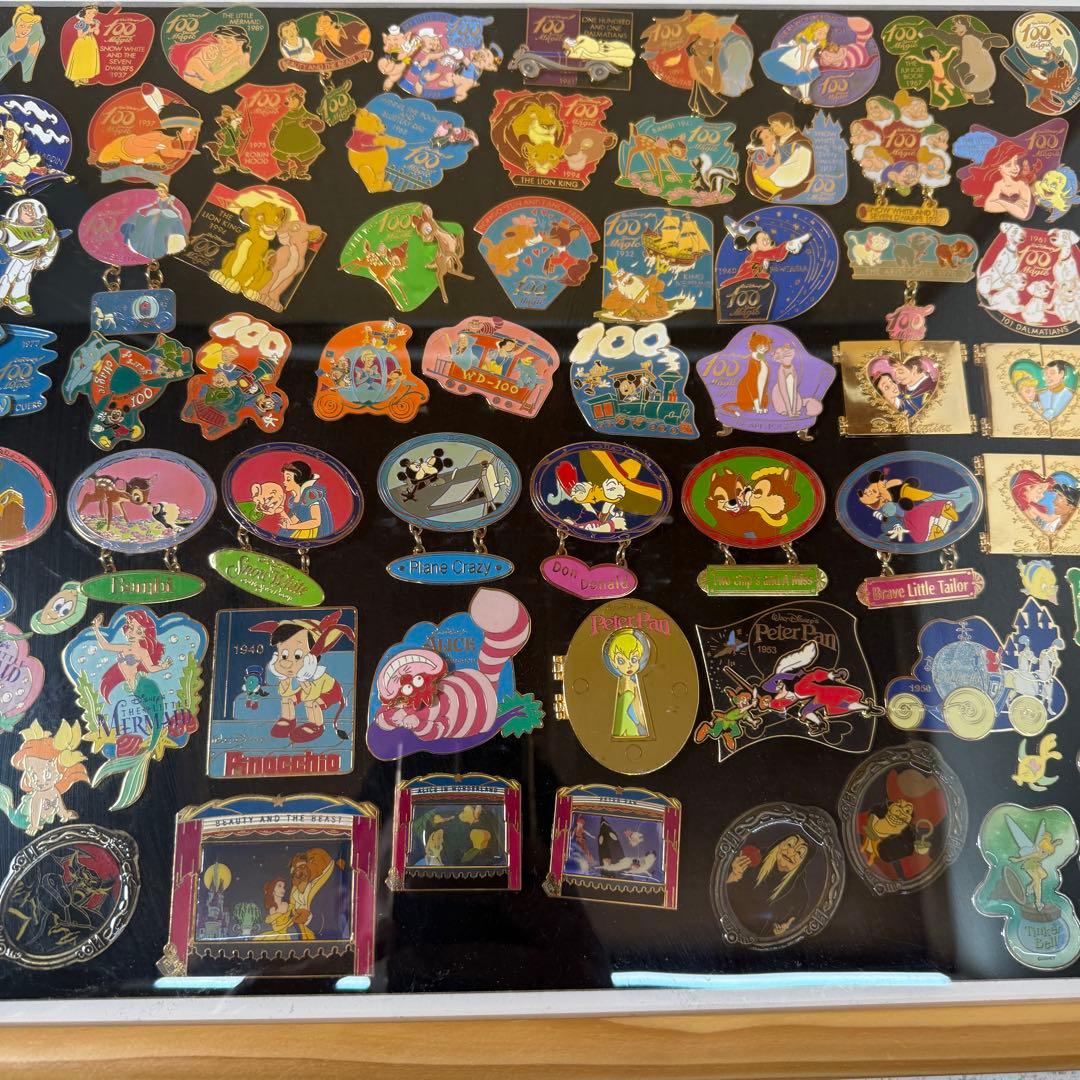 ディズニー　Disney ピンバッジ　まとめて　80個以上　大量　コレクション