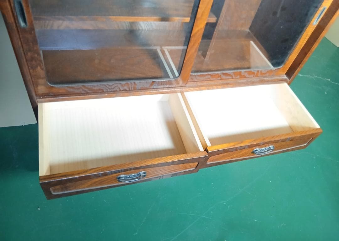 レトロ　和箪笥　食器棚　アンティーク家具　古家具