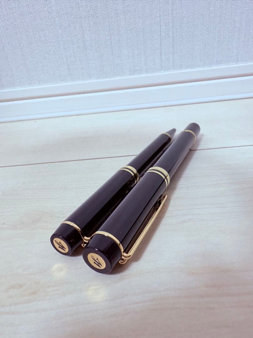 Waterman 万年筆　ボールペン　セット　18k