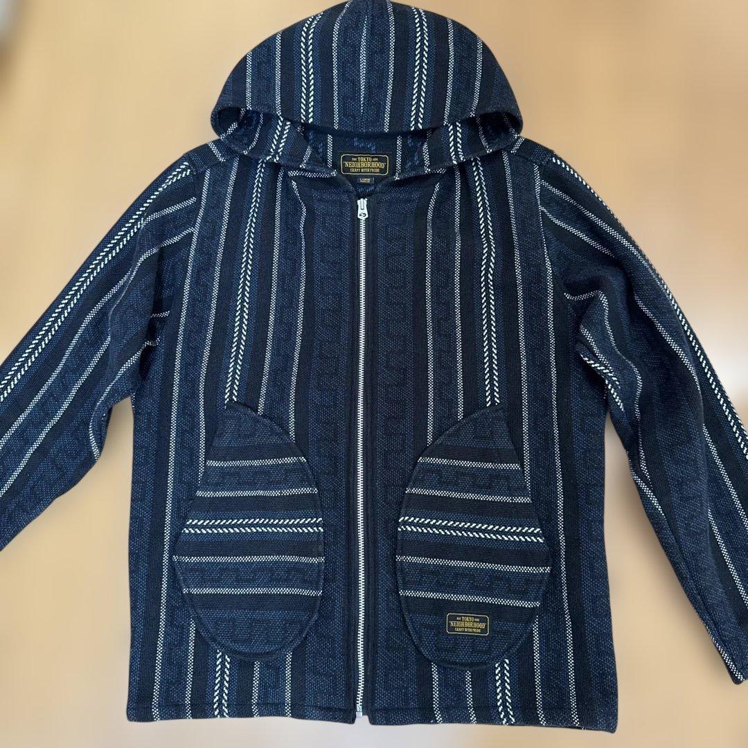 NEIGHBORHOODウィービング /ジップ/フーデッド/ジャケット/アウター