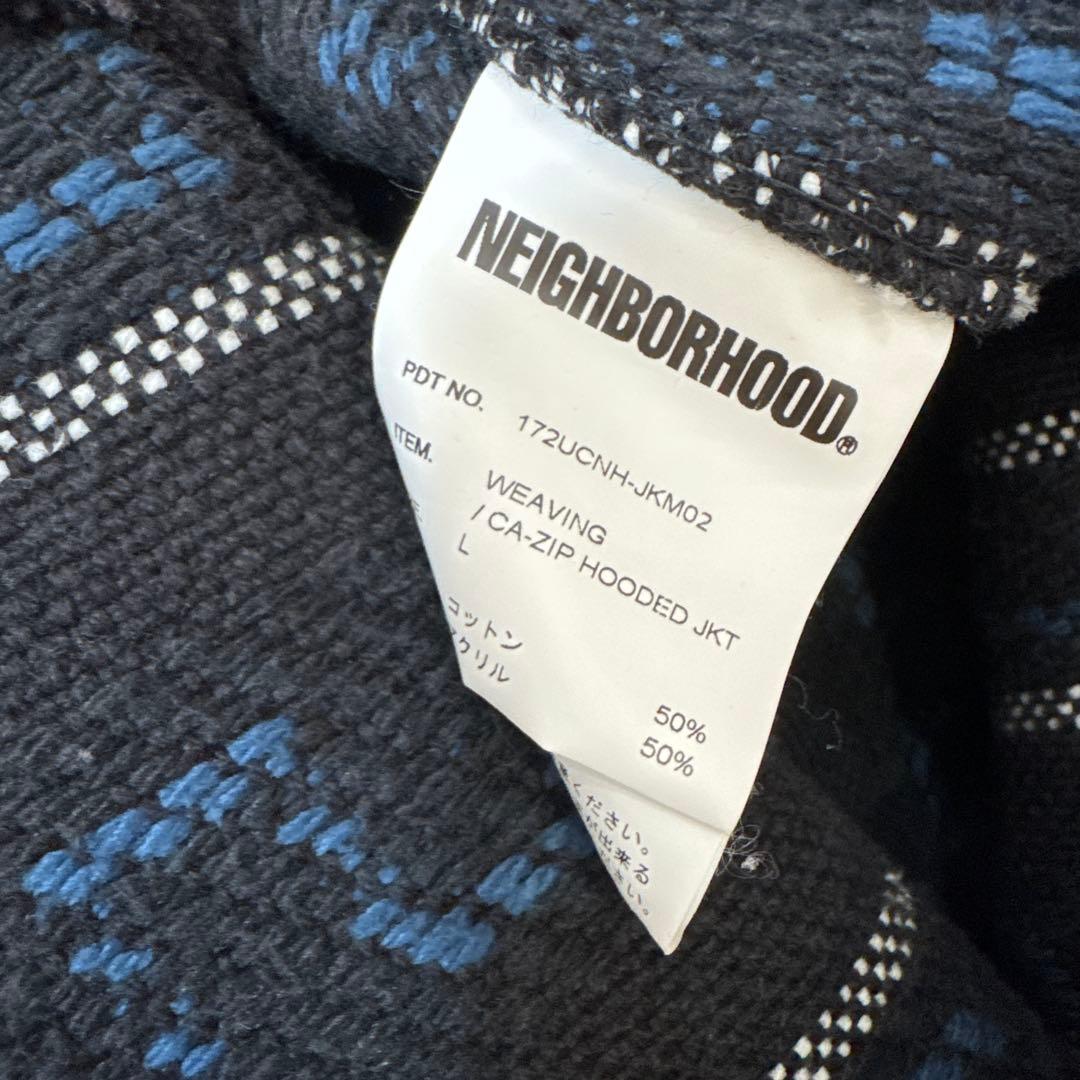 NEIGHBORHOODウィービング /ジップ/フーデッド/ジャケット/アウター