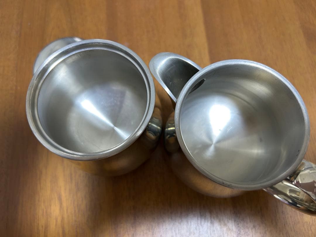  Selangor Puter 97%シュガーポットとクリーマーセット