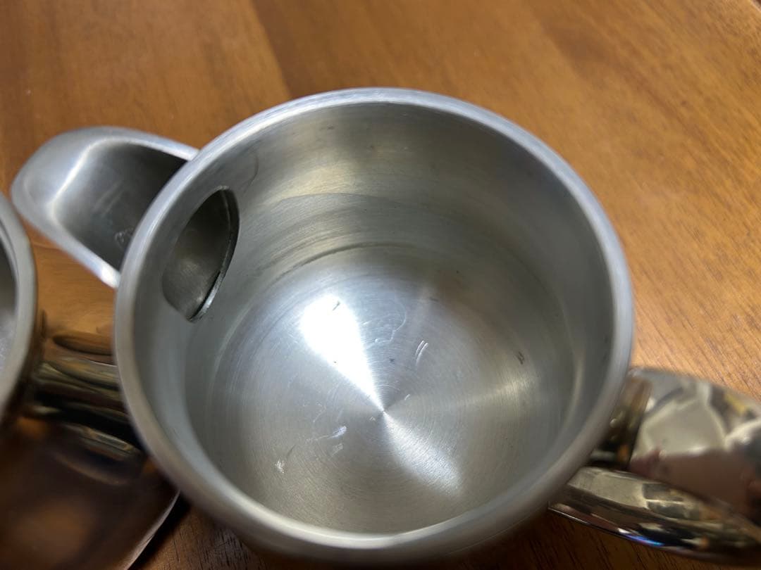  Selangor Puter 97%シュガーポットとクリーマーセット