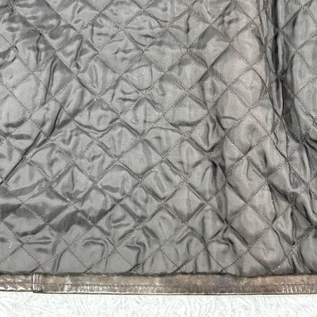 ヴィンテージ オイルドレザー ジャケット 3XL 大きいサイズ ブラウン 牛革