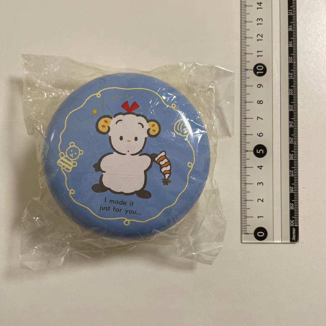 【匿名配送】未使用　未開封 サンリオ 丸缶 小物入れ 1990 文房具