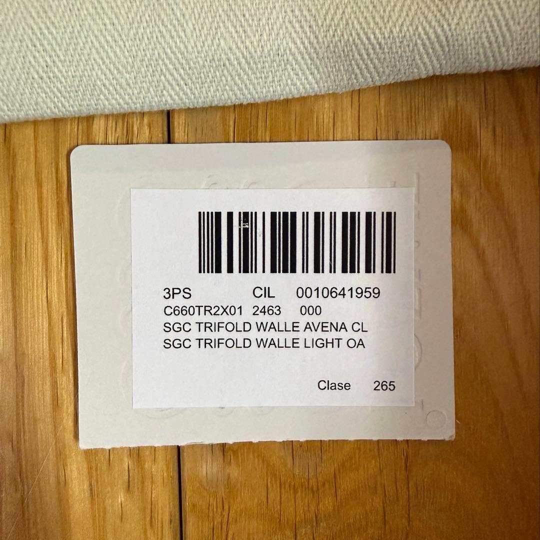 【LOEWE】トライフォールド ウォレット（ソフトグレインカーフ）