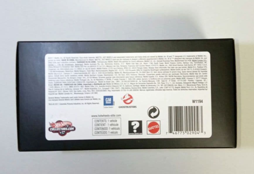 【未開封】ホットウィール 1/43 ゴーストバスターズ ECTO-1