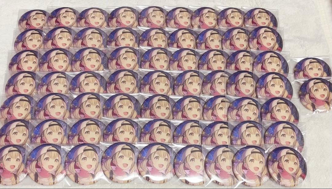 小豆沢こはね 13a 缶バッジ バディファニー 65個