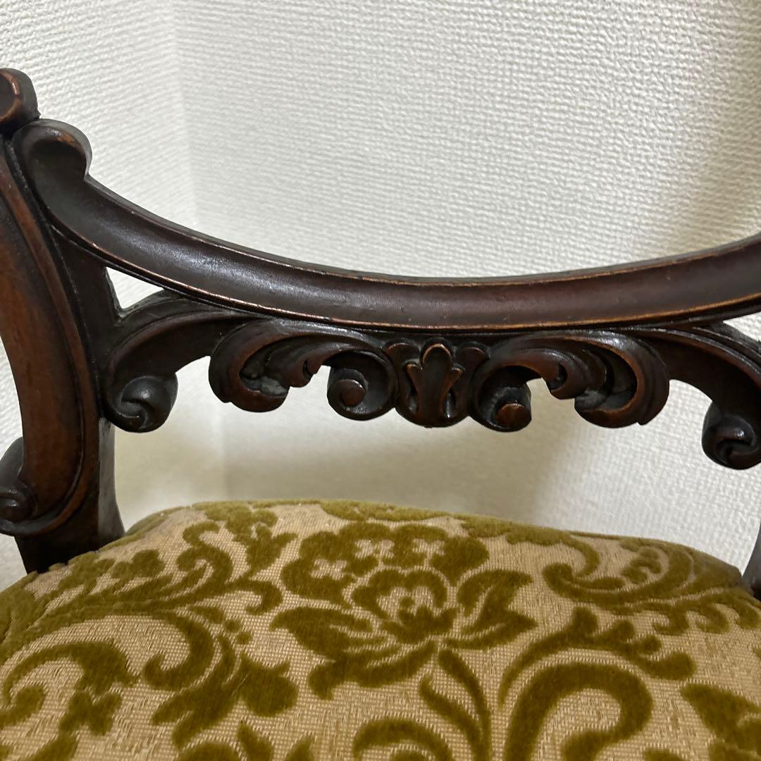 アンティークチェア バルーンバック ヴィンテージ マホガニー 英国製