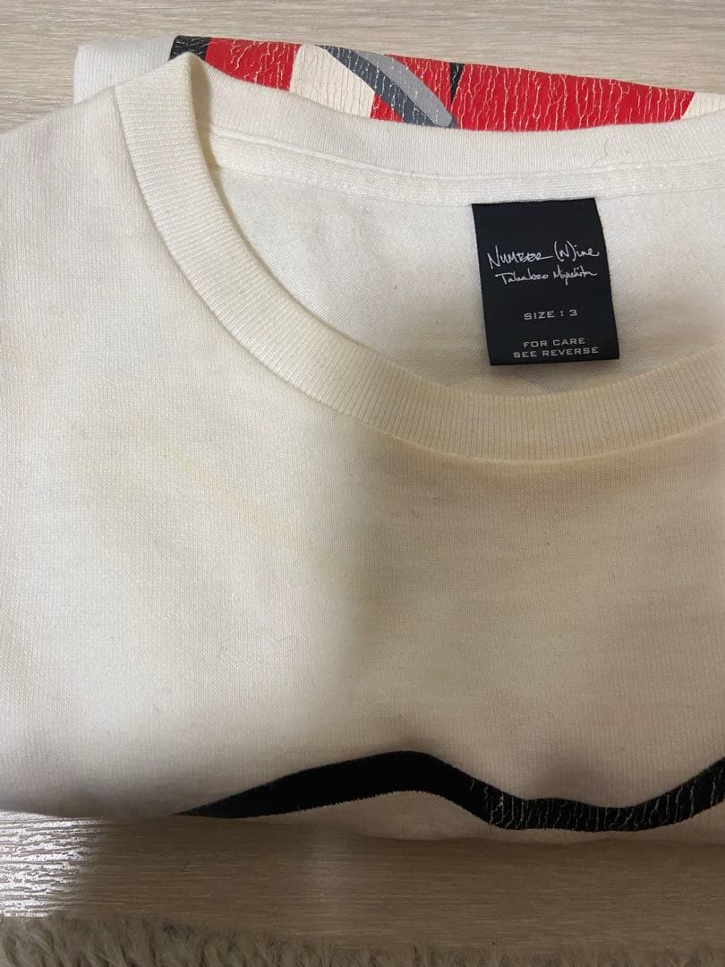 【宮下期】ナンバーナイン　tシャツ　ローリングストーンズ　ベロT