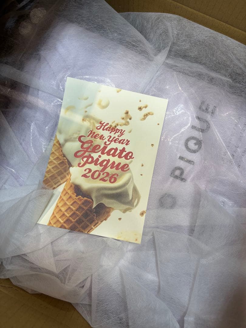 新品未使用GELATO PIQUE 福袋　B 2026年