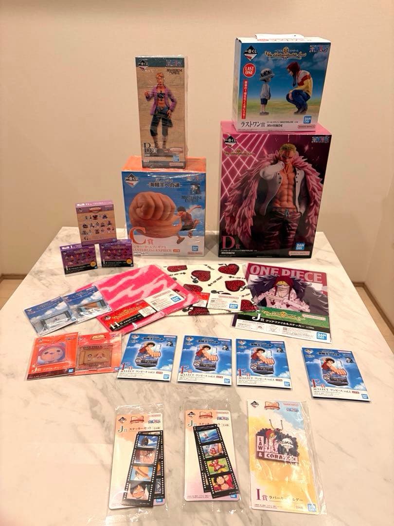 ワンピース 一番くじ　フィギアB賞 C賞 D賞 ラストワン賞まとめ売りおまけ付き