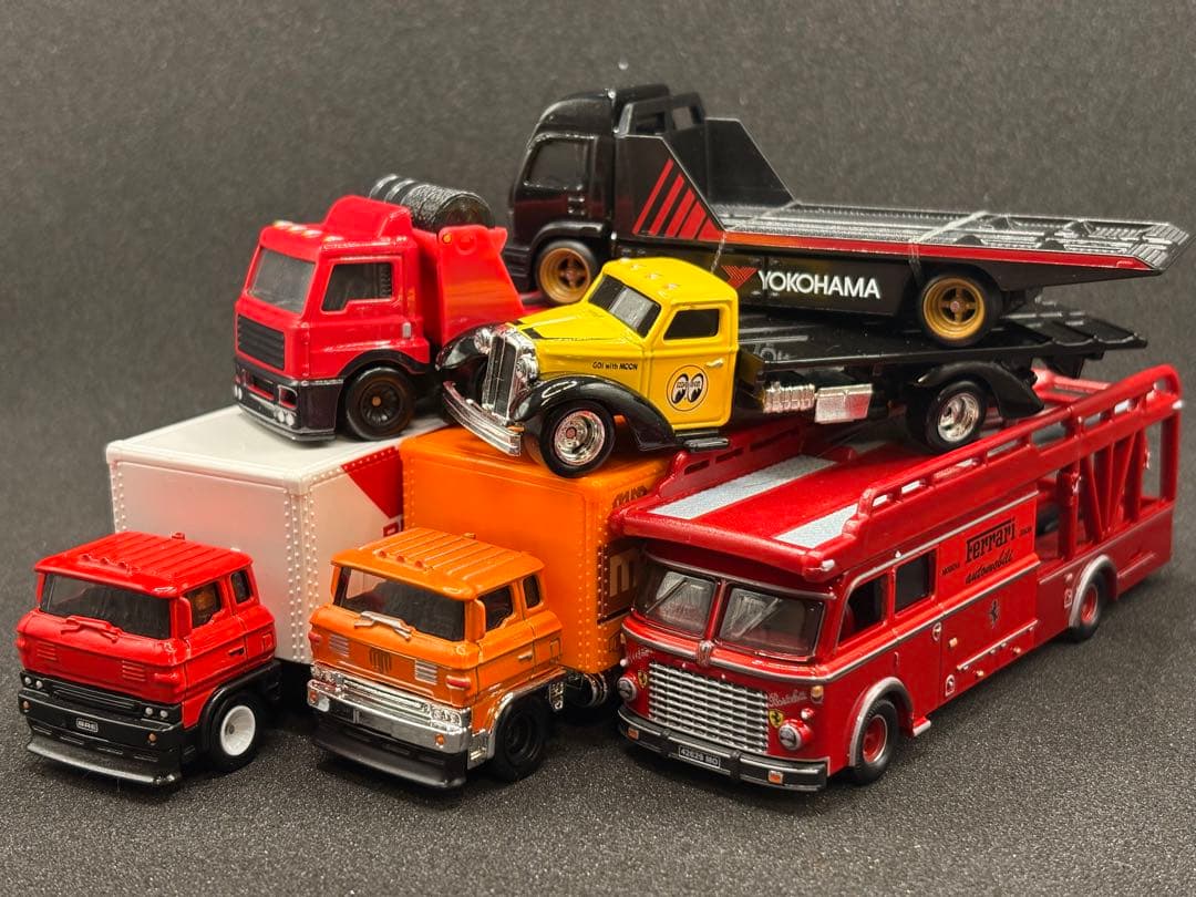 ホットウィール チームトランスポート フェラーリ 6台セット 即発送