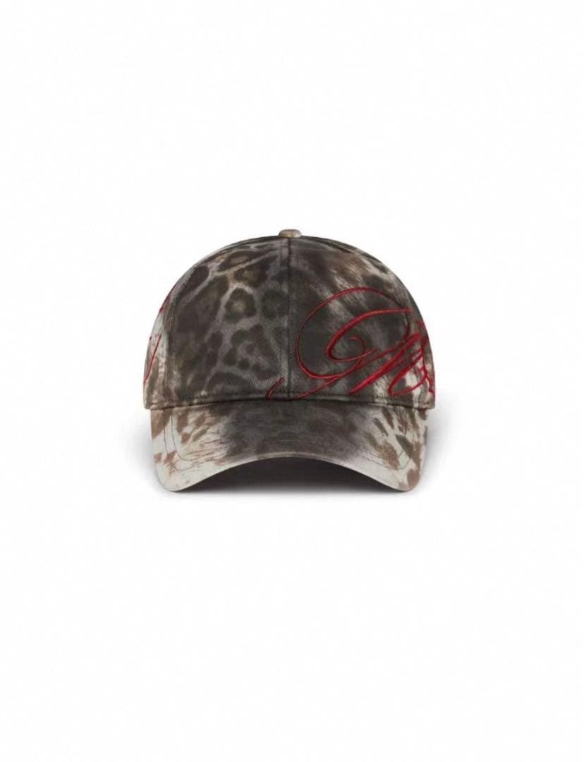 mowalola ksubi キャップ　ヒョウ柄