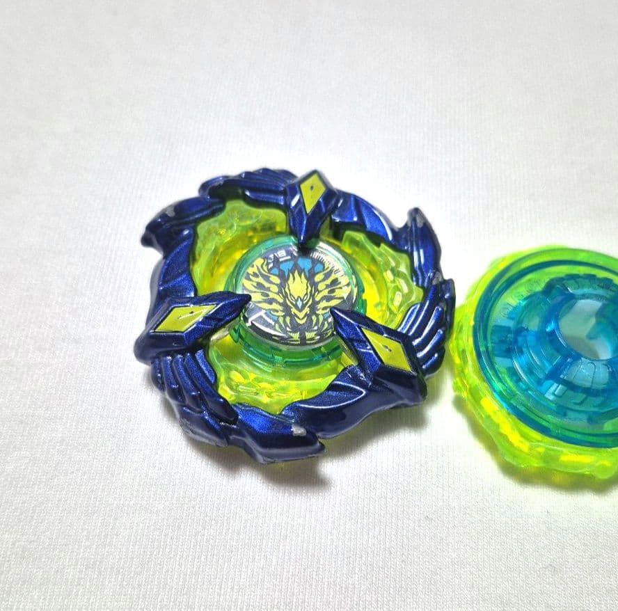 ベイブレードX ブレード　ラチェット　ビット フェニックスウィング ネイビー