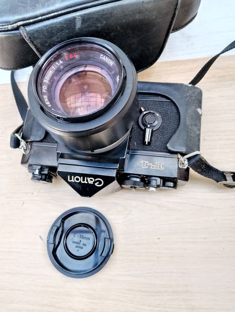 CANON F-1 フィルム 一眼レフ カメラ ジャンク(よ20)